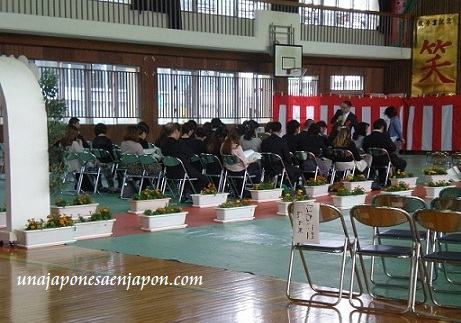 ceremonia entrada escuela primaria japon