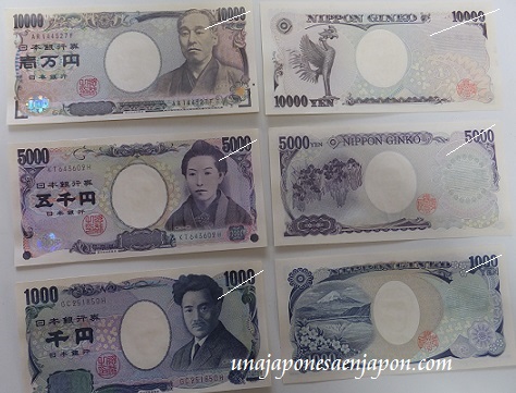 billetes japon