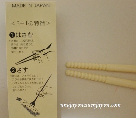 ohashi cuchara tenedor japon